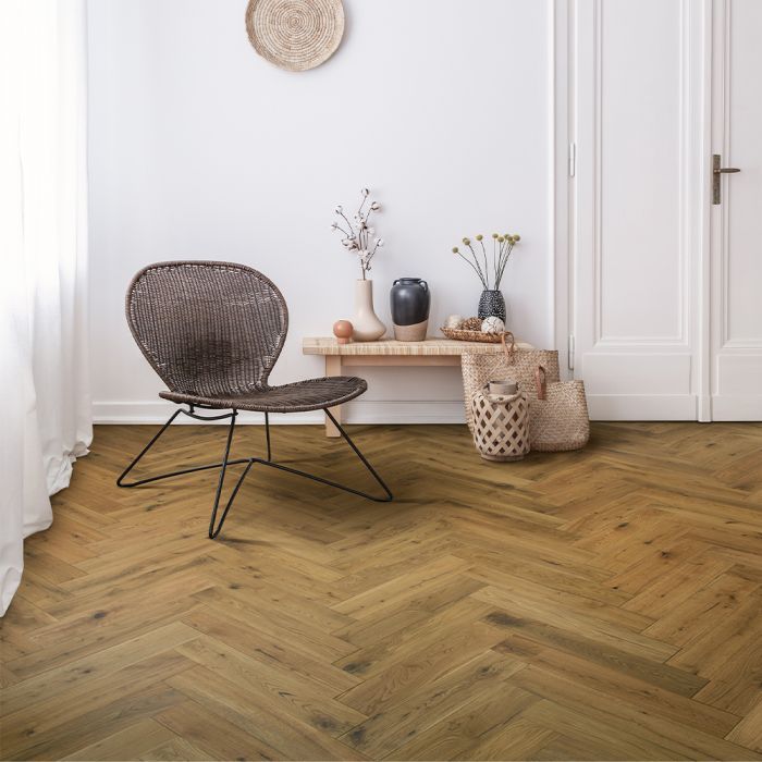 The difference between herringbone and parquet