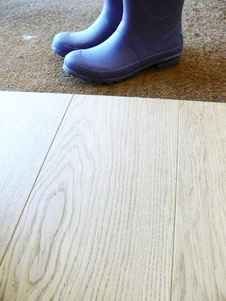 Winter care for hardwood floors