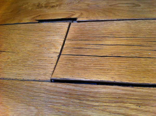 Why has my hardwood floor warped?