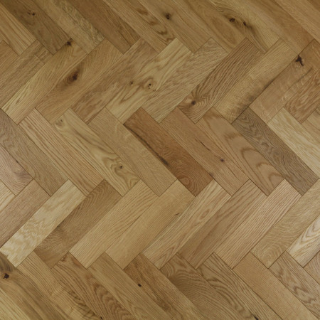 New Engineered Charnwood Oak Parquet Block Flooring