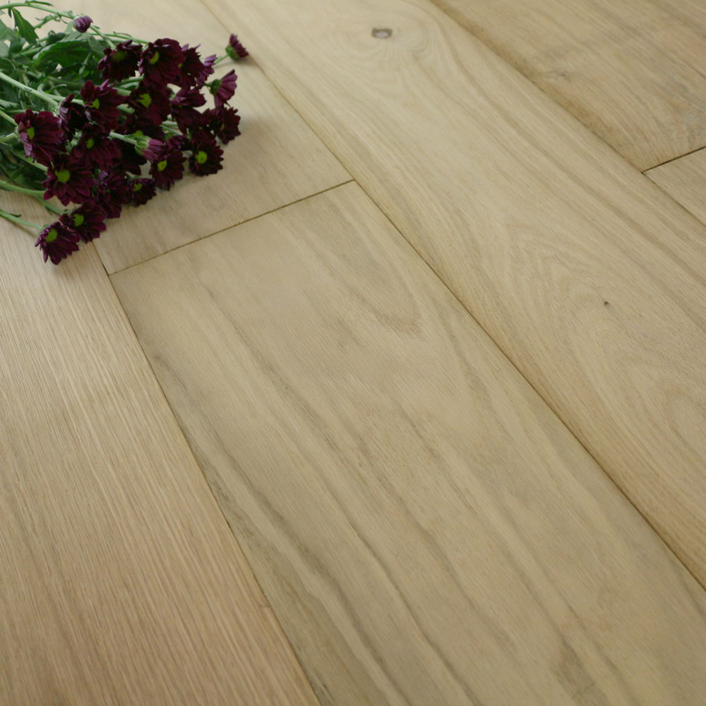 190mm Engineered Unfinished Oak Wood Flooring 2 166m Mediu