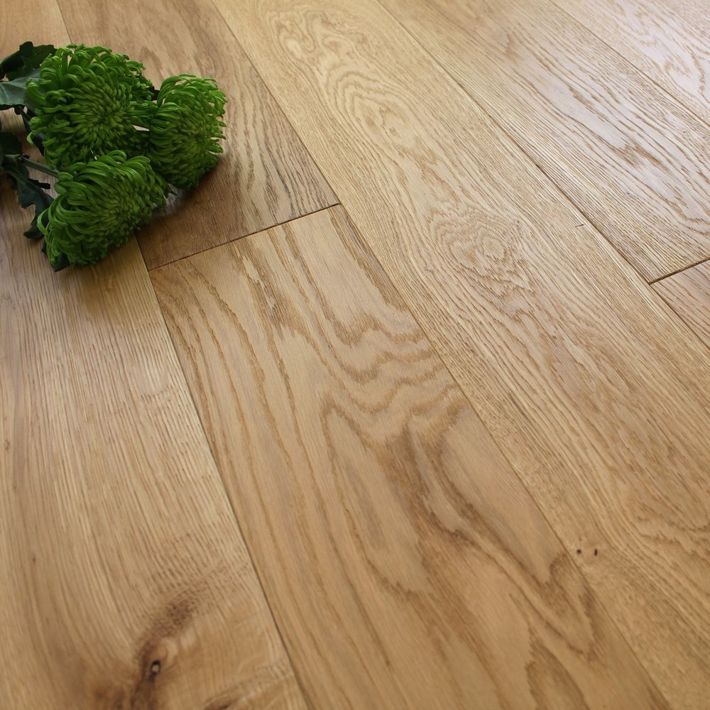 150mm Engineered Brushed and Oiled Natural Oak Wood Flooring  -  Ambience Hardwood Flooring