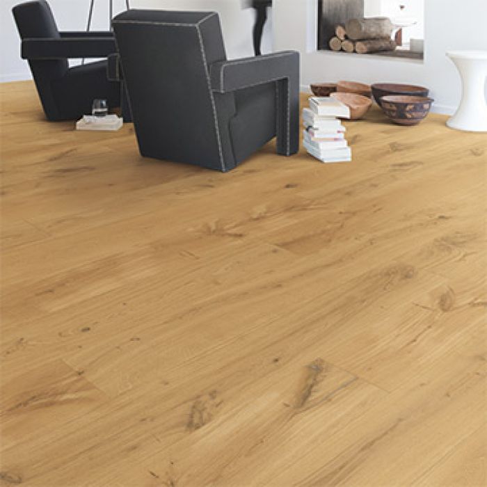 Quick Step Imperio IMP3790S 220mm Grain Oak Extra Matt Lacquered Click Wood Flooring 1.936m²