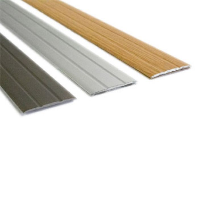 Self adhesive aluminium door bar threshold cover strip