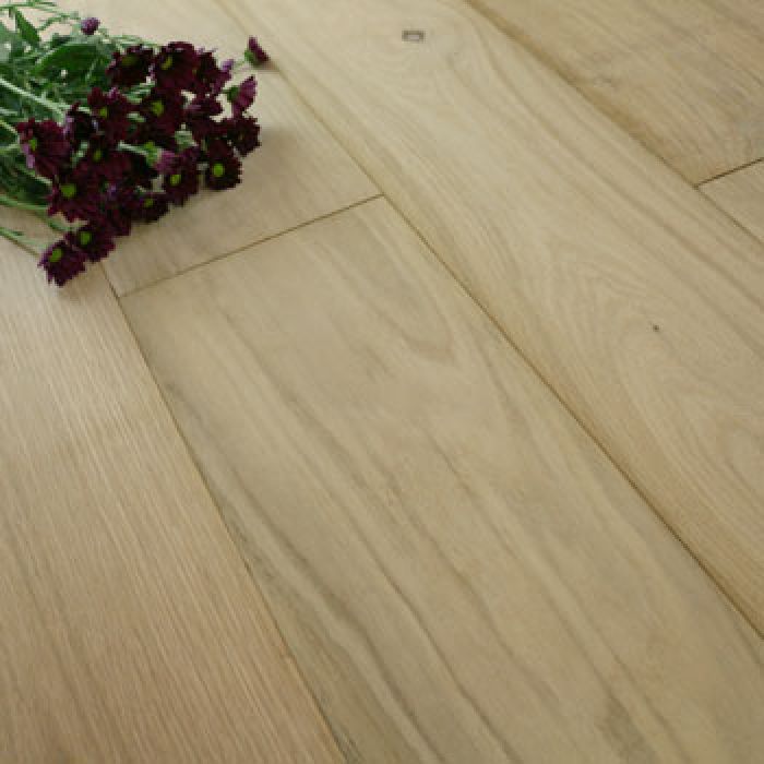190mm Engineered Unfinished Oak Wood Flooring 2.166m²