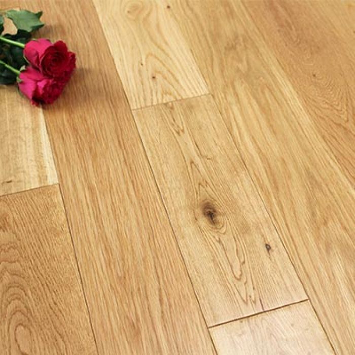125mm Lacquered Engineered Oak 18/5mm Wood Flooring 2.20m²