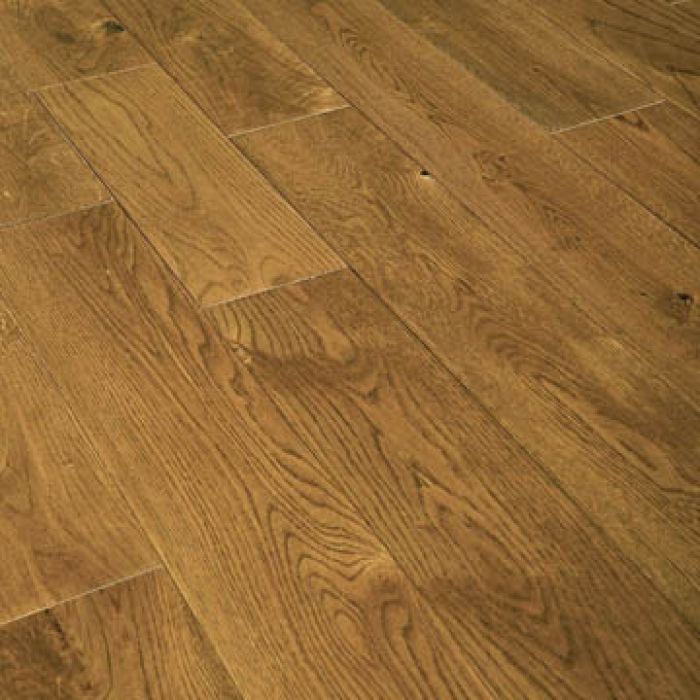 125mm Brushed & UV Oiled Golden Stained Engineered Oak Flooring 2.2m²