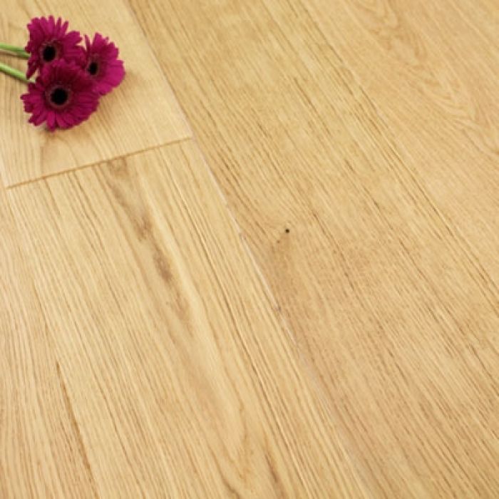 180mm Matt Lacquered Engineered Select Oak Click Wood Flooring 2.77m²