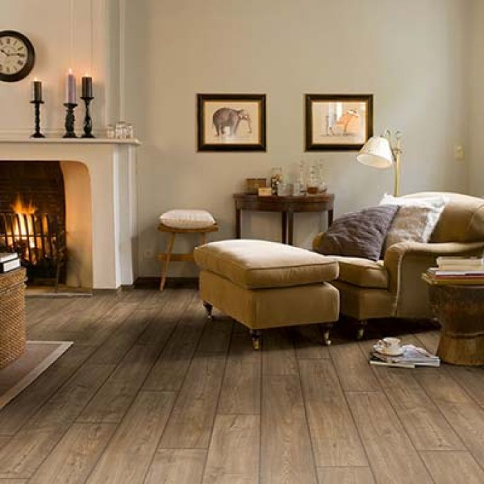 Quick-Step Impressive Scraped Oak Grey Brown IM1850 Laminate Flooring