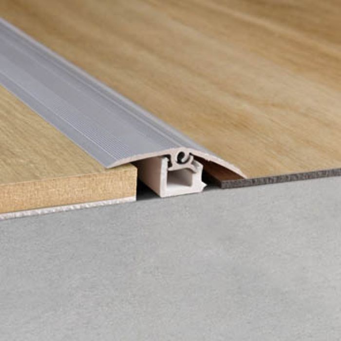 Quick - Step multi functional Flooring Door profile Silver