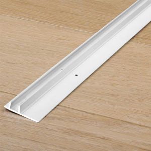 Quick-Step White Track For Laminate Skirting Boards (8x27mm) 2.4mtr