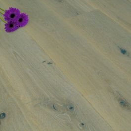 190mm Engineered Washed Pebble Grey Brushed & Oiled Oak Click Wood Flooring 2.075m²
