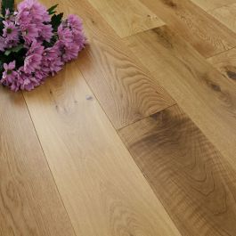 150mm Matt Lacquered Natural Solid Oak Wood Flooring 1.98m²