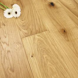 190mm UV Oiled Engineered Rustic Oak Wood Flooring 2.89m²