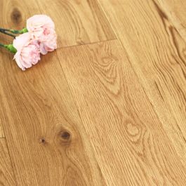 125mm Brushed & UV Oiled Engineered Oak Click Wood Flooring 2.2m