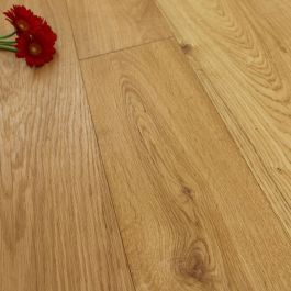 190mm Brushed, Handscraped & Oiled Engineered Oak Wood Flooring 2.166m²