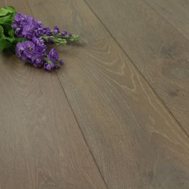 190mm Handscraped & UV Oiled Engineered Fossil Oak Wood Flooring 2.17m²