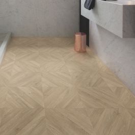 Quick-Step Impressive Patterns Chevron Oak Taupe IPA4164 Laminate Flooring 1.901m²