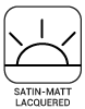 Satin-Matt Lacquered